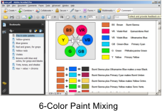 6-Color Paint Mixing